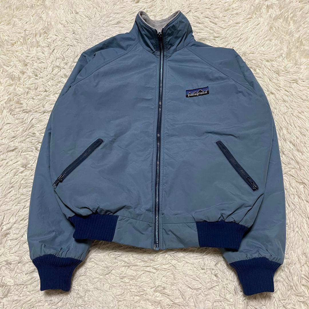 80s Lサイズ デカタグ パタゴニア シェルドシンチラジャケット 中田