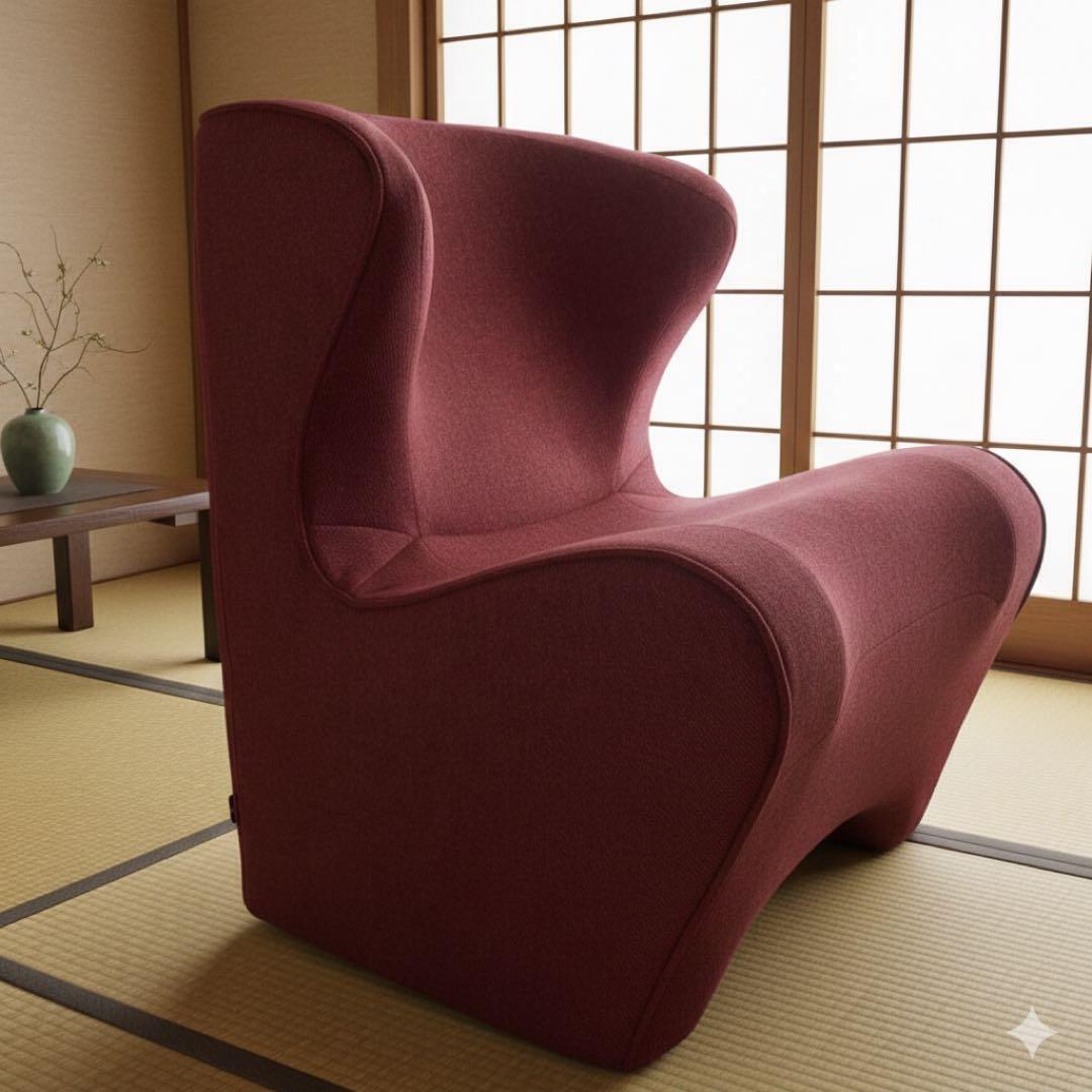 MTG スタイル　ドクターチェア プラス レッド