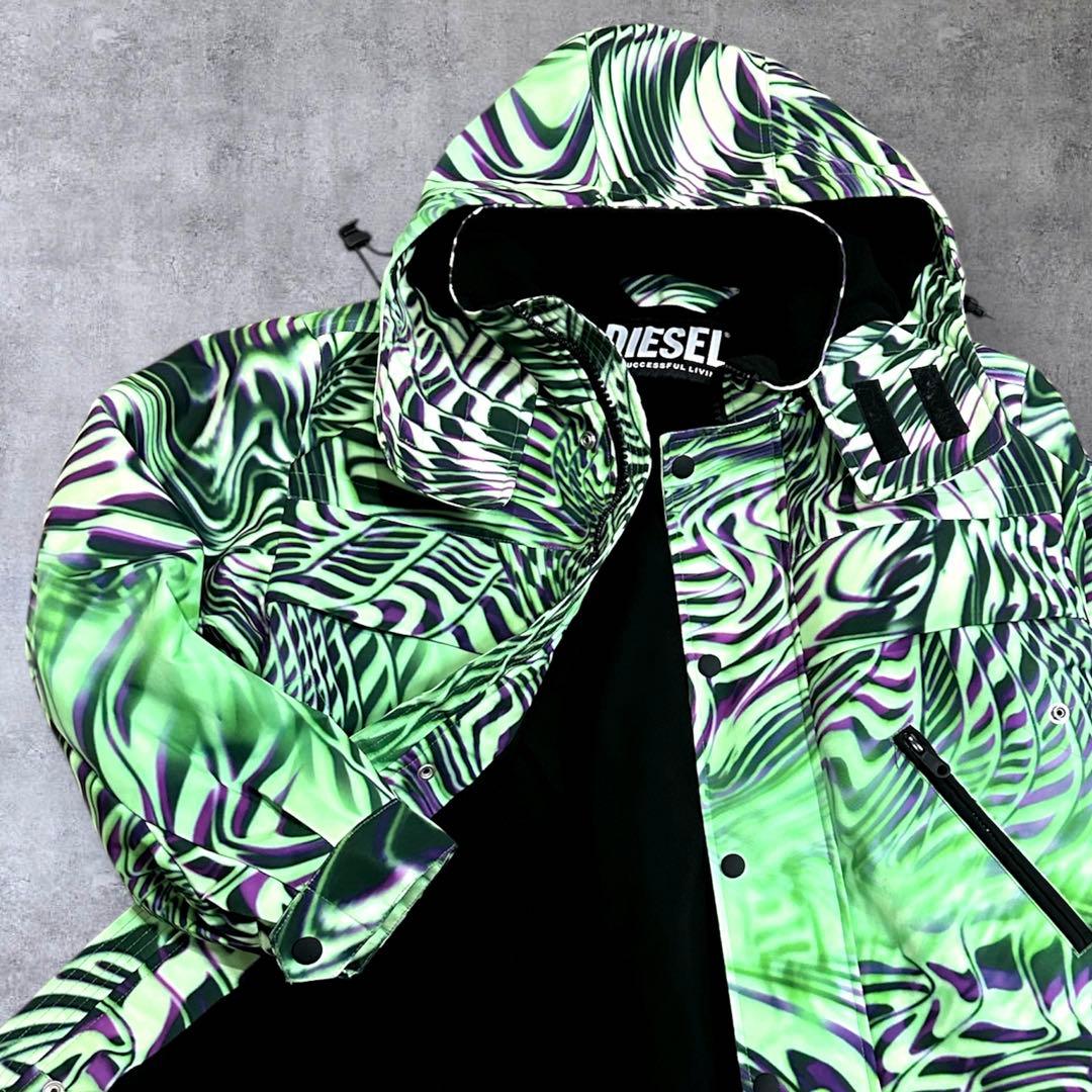 ひ*き様 DIESEL ディーゼル 2Way ウィンタージャケット スキー スノ