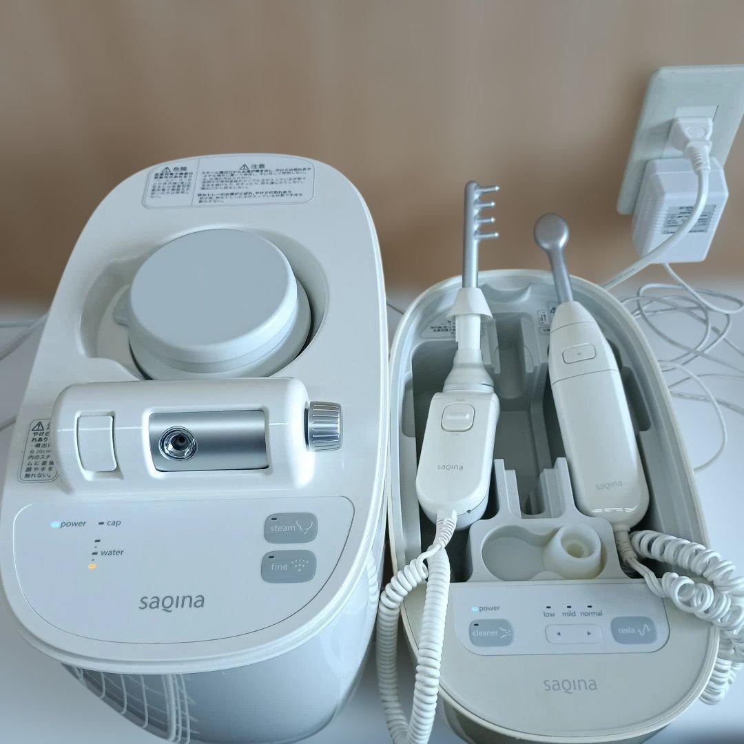 saqina スチーム美顔器 本体とハンドピース2種 サキナ コアベル【ハンドピース】体験談 – 美貌記録【びぼうきろく】