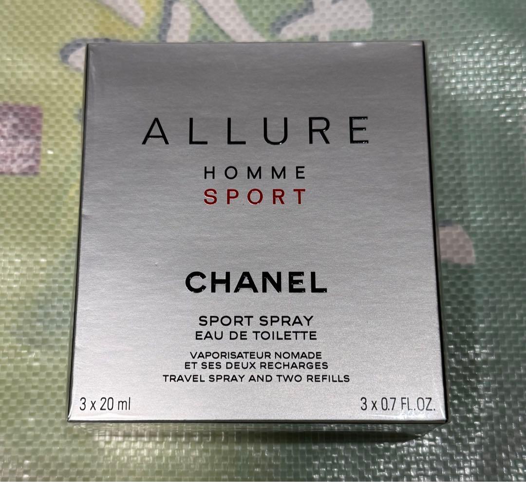 CHANEL アリュール オム スポーツEDT トラベルスプレイ メンズ 新品