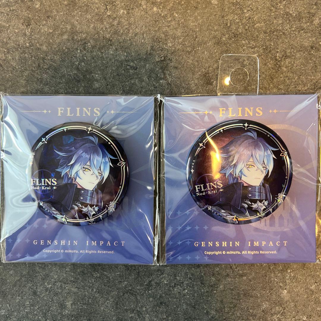 新品未開封】2点セット フリンズ 缶バッジ 原神 公式グッズ - メルカリ