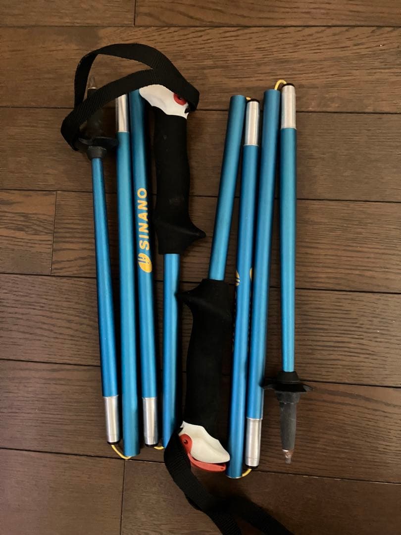 SINANO トレランポール ブルー 110cm - メルカリ