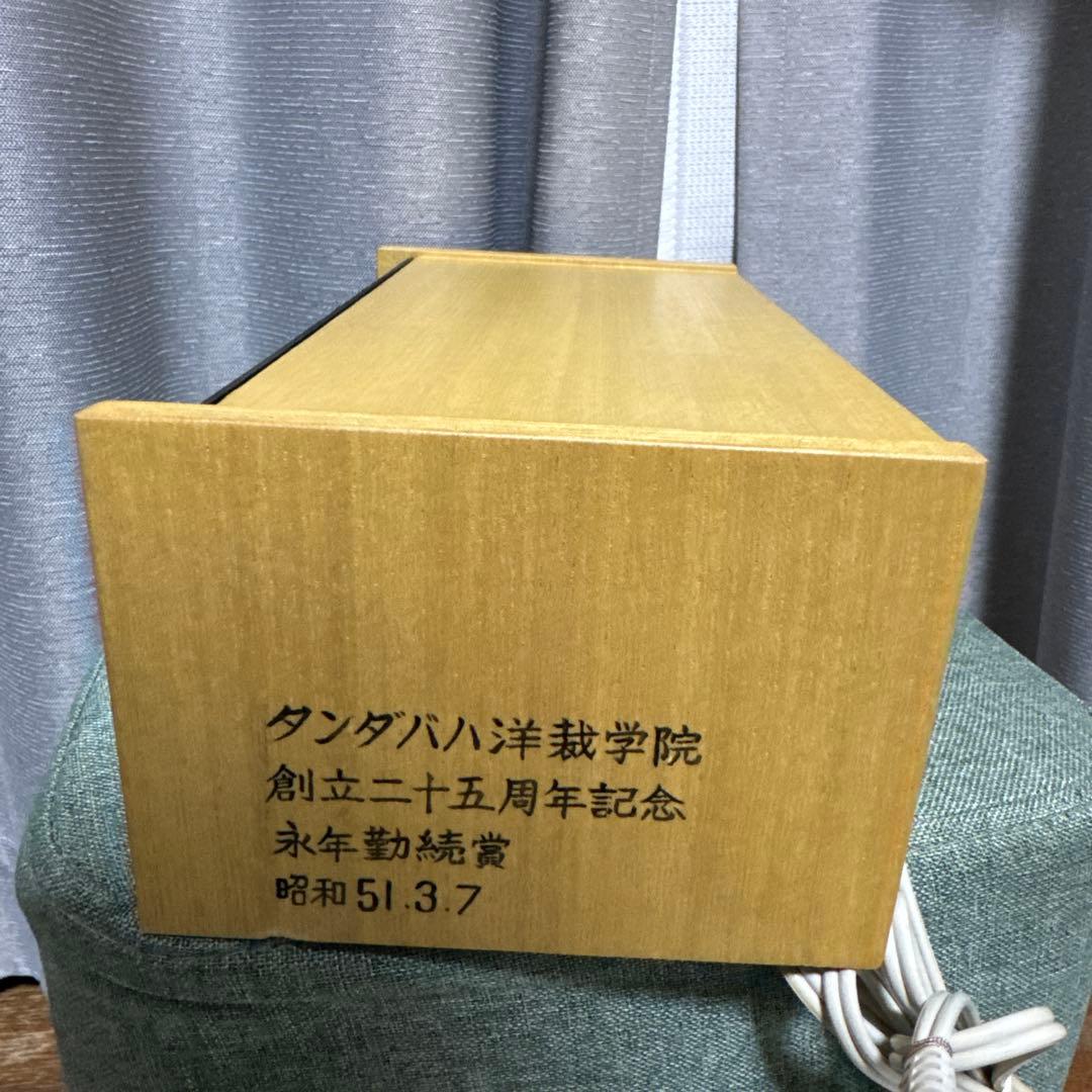 三協精機 SANKYO 801ZA パタパタ ジャンク 高級置き時計 昭和レトロ