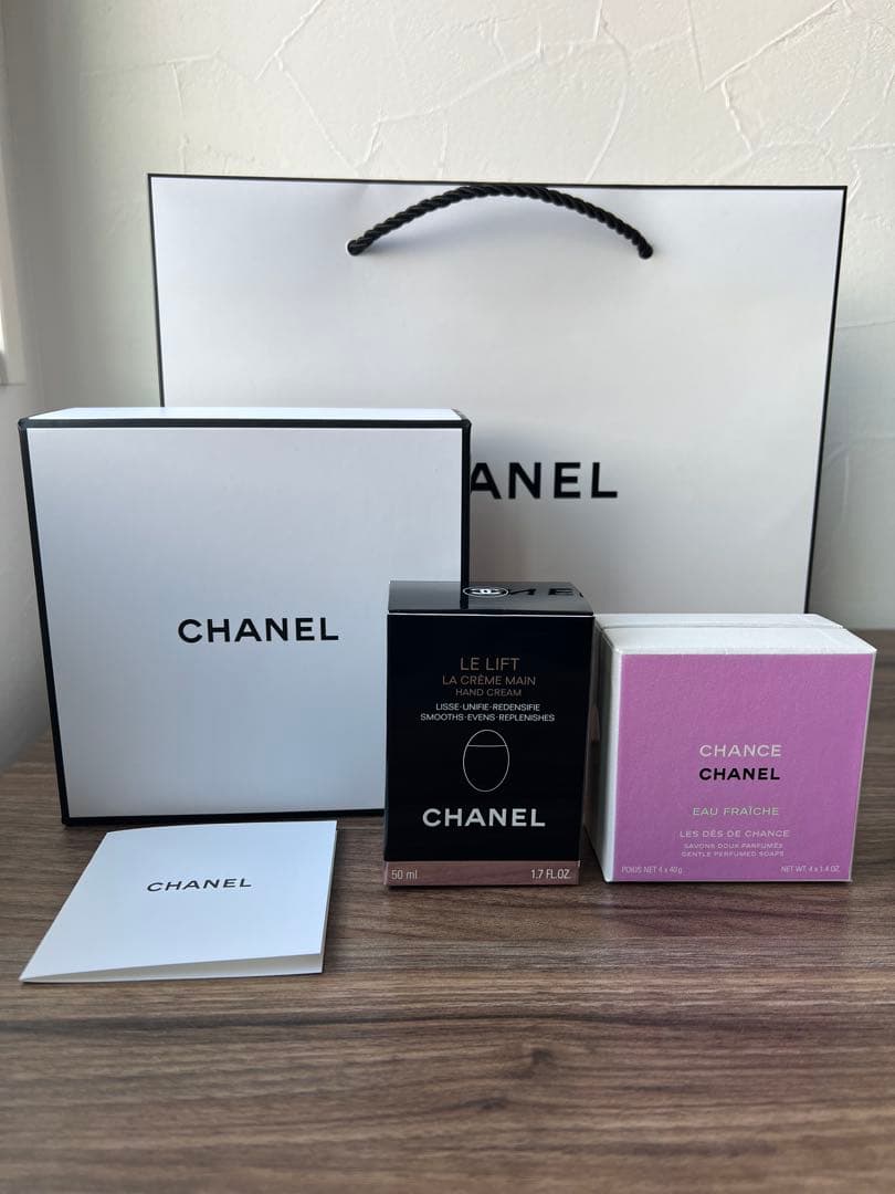 新品未使用 CHANEL シャネル チャンス ソープ ハンドクリーム セット