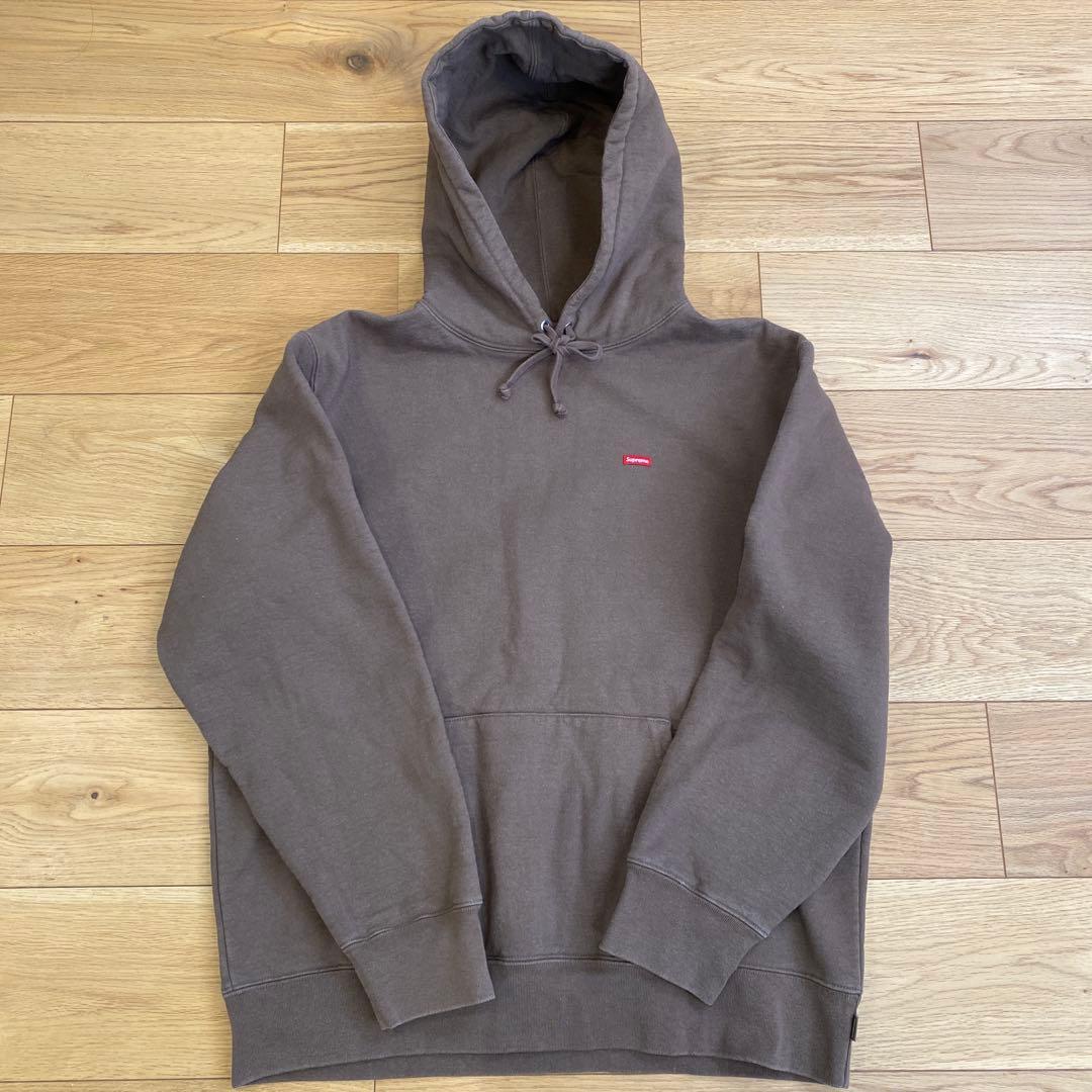 トップス Supreme small box logo foodie olivebrown