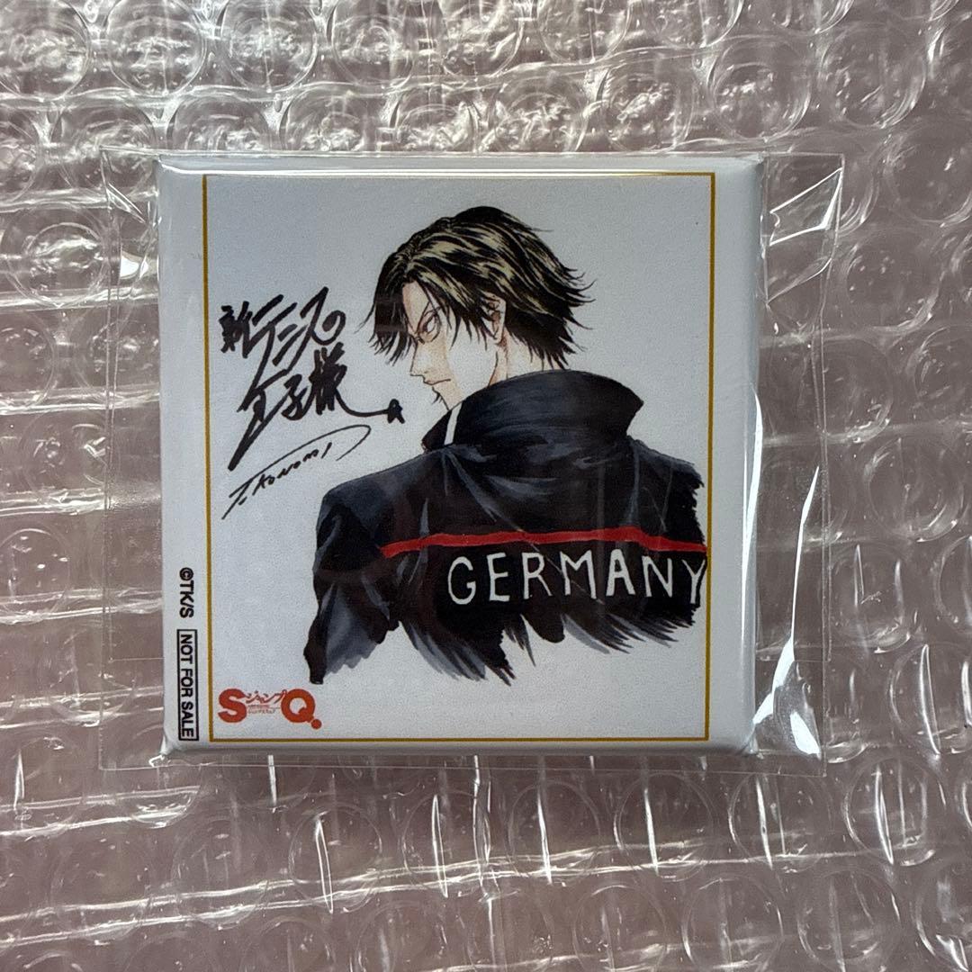 ジャンプSQ. 新テニスの王子様 手塚国光 角缶バッジ 当選品 - メルカリ