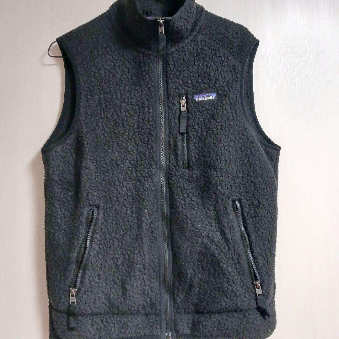 Patagonia レトロ パイル ベスト ブラック S
