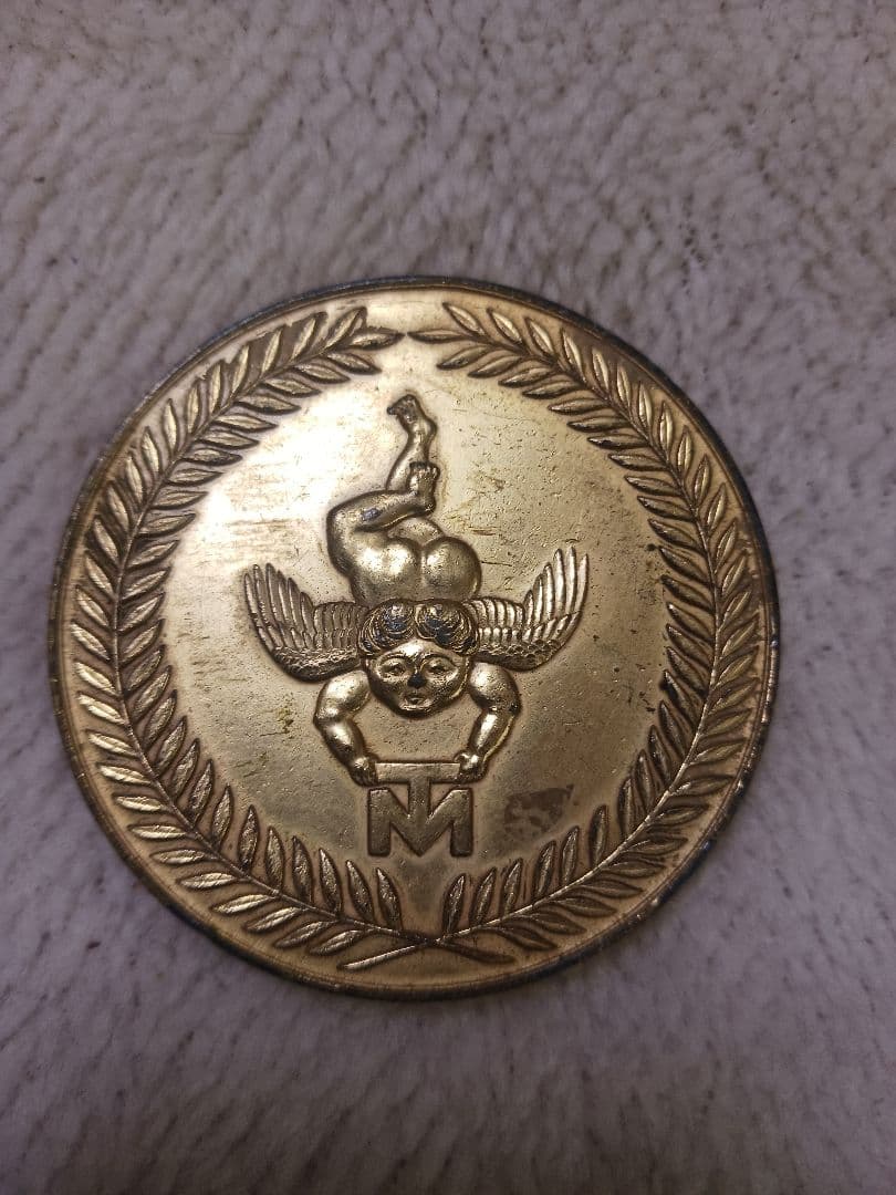 森永製菓大正５年ミルクキャラメル販促奨励記念メダル