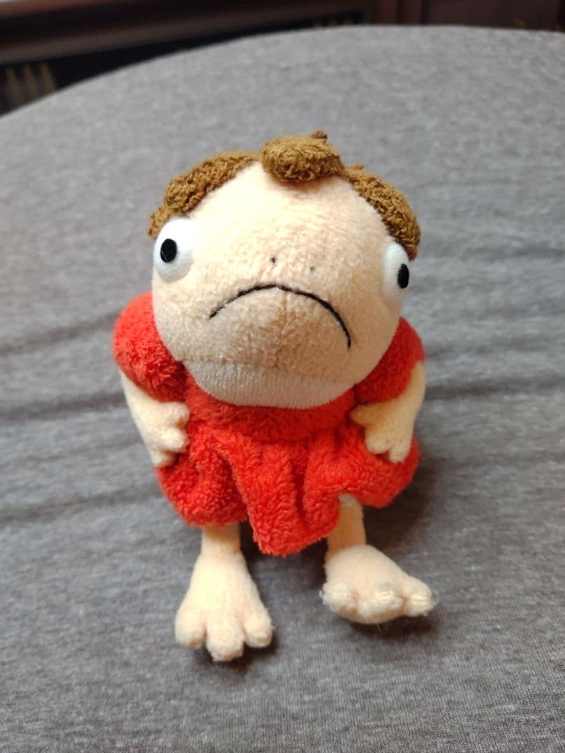 崖の上のポニョ 半魚人 アニメ映画キャラクターぬいぐるみ人形 ジブリ