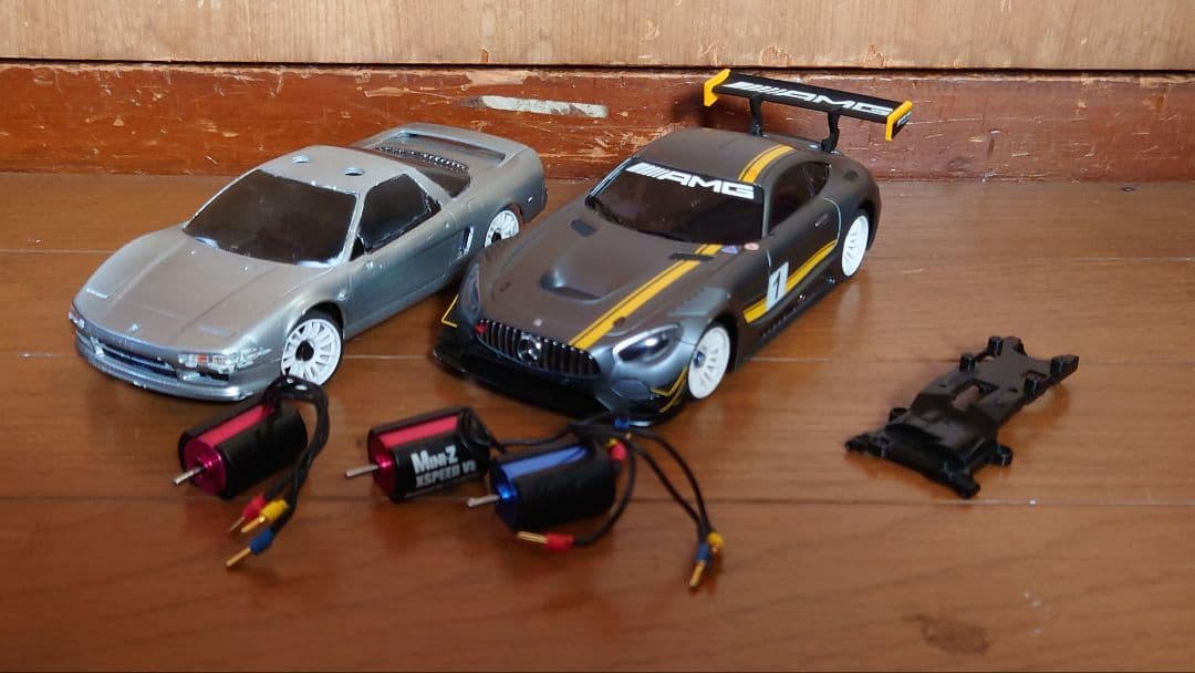 【中古品】ミニッツ 1.5台セット 32361RE・京商製 ミニッツRWD MR-04 レディセット マツダ 787B No.55