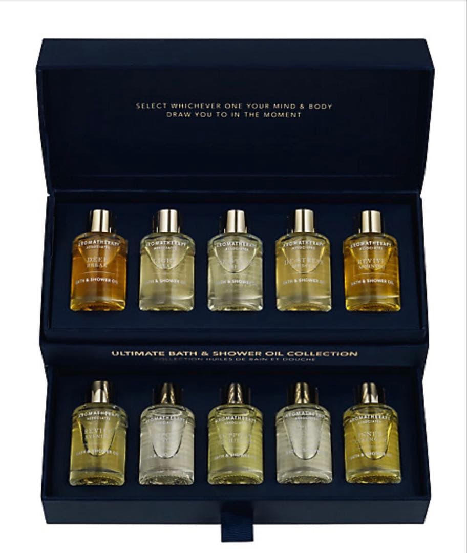 アロマセラピーアソシエイツ バスオイルセット 10本入り アロマセラピーアソシエイツ バスオイル 3mL×10(FREE -): グッズ