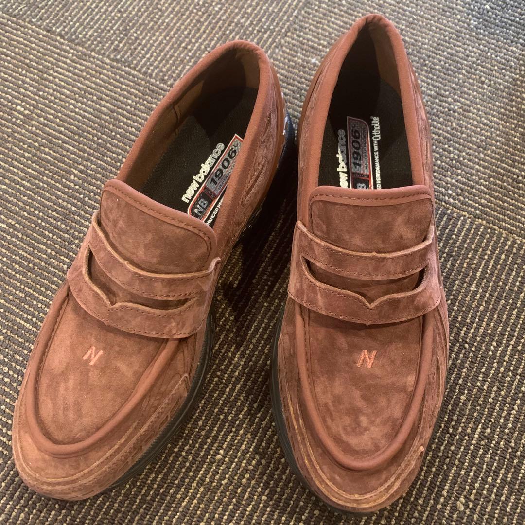 新品級 U1906LNS Rich Oak Suede New Balance 国内2月14日発売予定】 ニューバランス 1906L ローファー リッチ