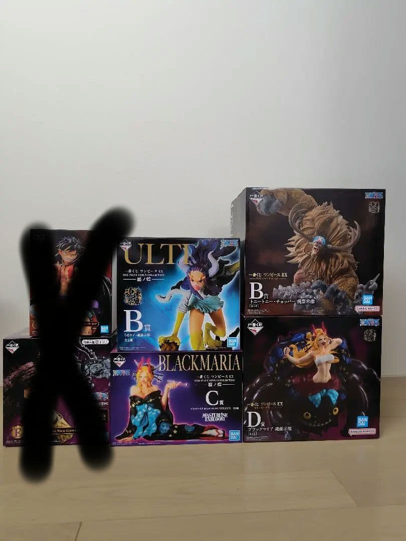 ワンピース　一番くじ　フィギュア　魂豪示像