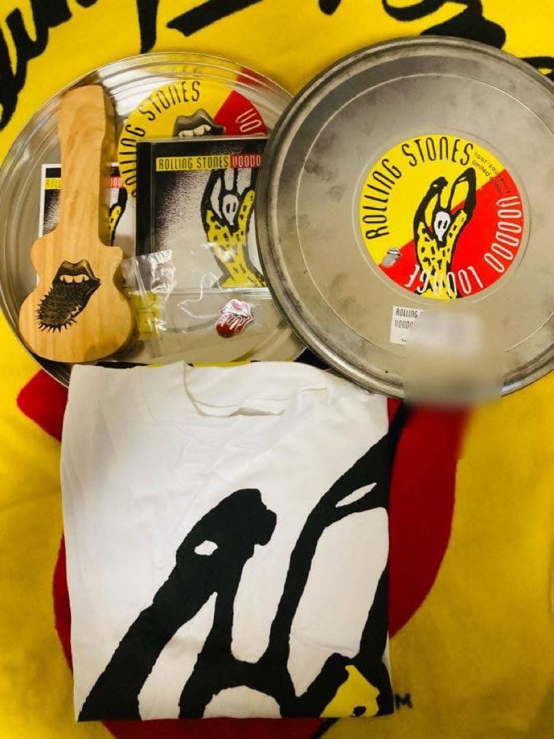 【CD腕時計】ローリングストーンズ限定メタルVOODOOセット　激レア品