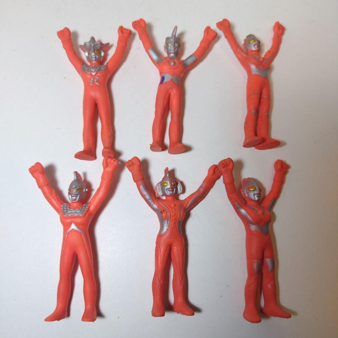 当時物】ウルトラマン消しゴムフィギュア ウルトラマン大集合