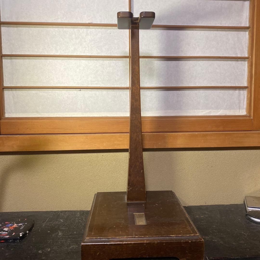 木製刀剣スタンド ダークブラウン