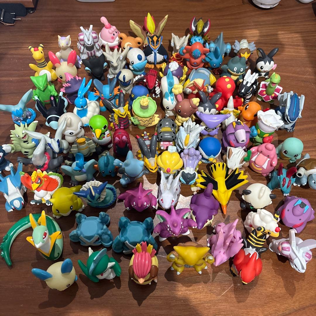 ポケットモンスター￼ ポケモン ソフビ フィギュア 指人形 まとめ売り レア