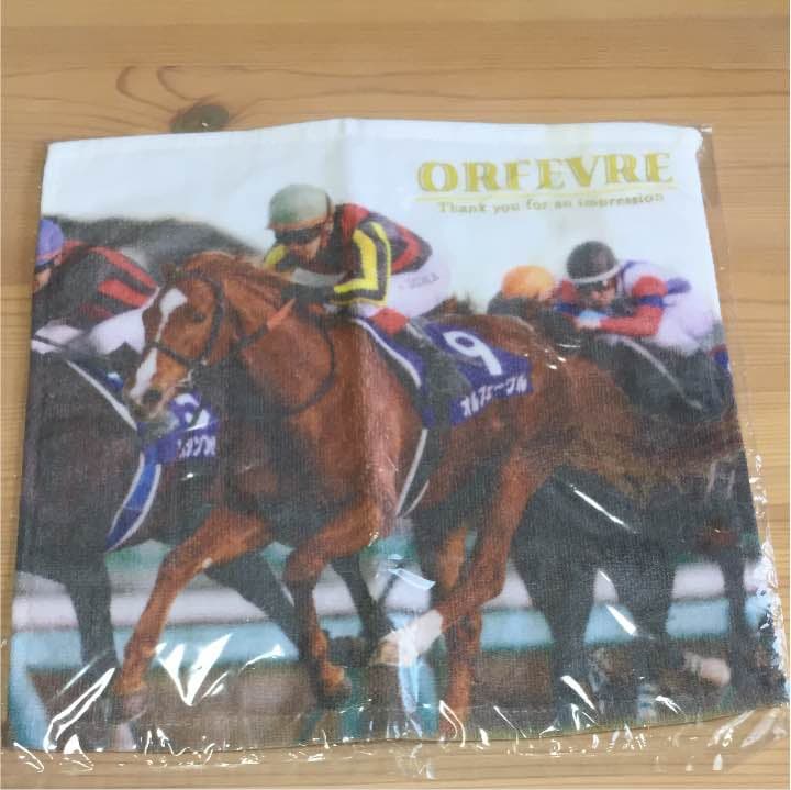 競馬 オルフェーヴル ハンドタオル(新品・未使用)