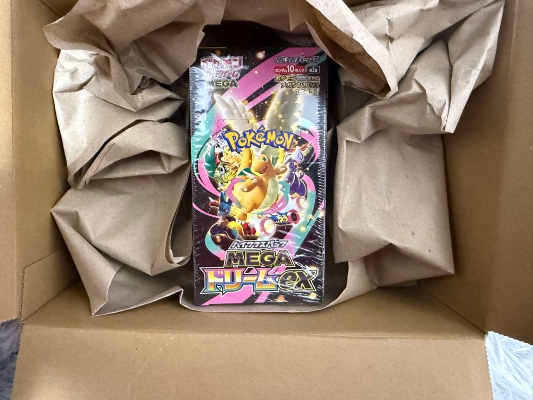 ポケモンカードゲームMEGAドリームex 未開封 1BOX シュリンク付き