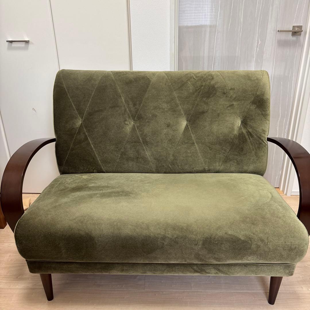 生産終了 B-COMPANY ビーカンパニー ソファ ソファー クルーべ ベロア