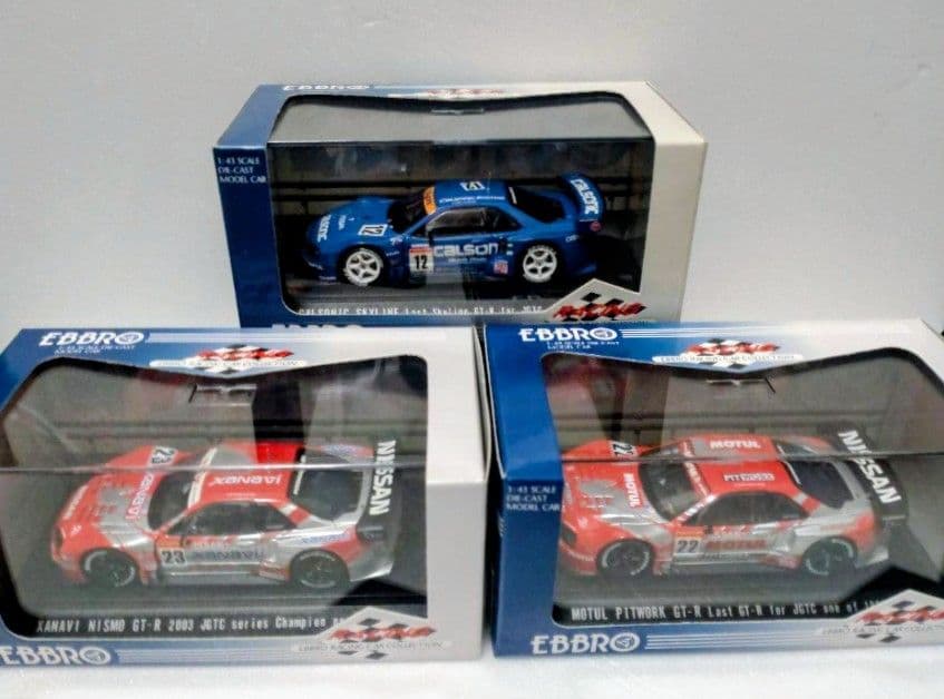 希少03 Xanavi.Motul.Calsonic GT-R Champion