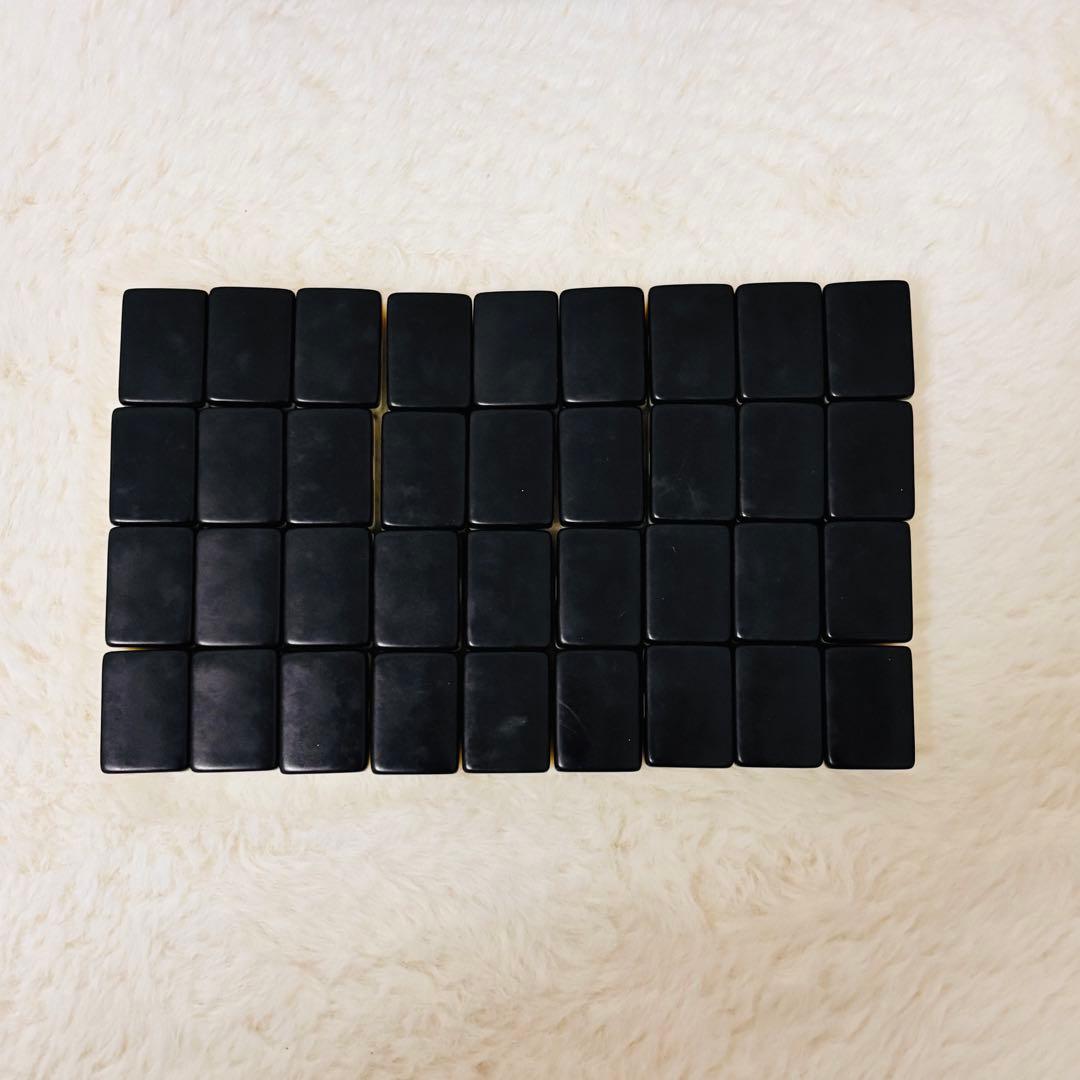 希少品】麻雀牌 天元 特上 天元牌 黒牌 - メルカリ