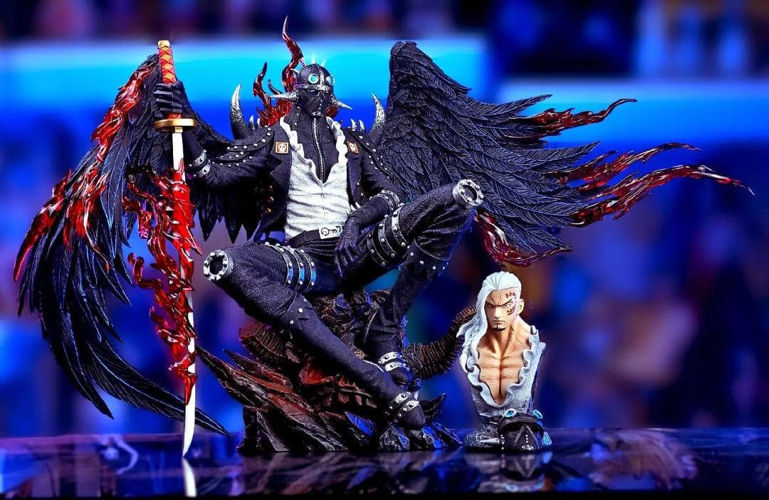 ワンピース 火災のキング アルベル フィギュア ガレージキット 塗装