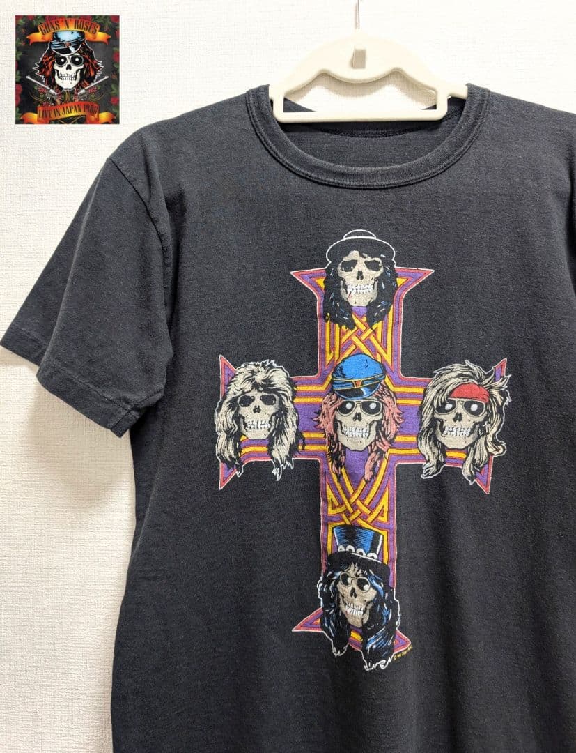 週末限定値下☆ガンズアンドローゼス　1988ツアーT　GUNS N' ROSES