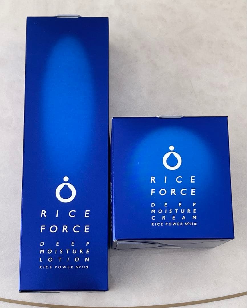 ライスフォース ディープモイスチャーローション、クリームセット　新品未開封品