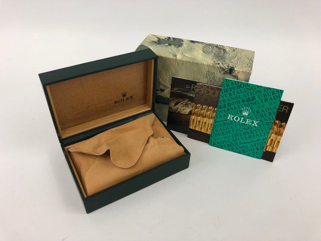 C*須様 ロレックス　空き箱　外箱　内箱　小冊子