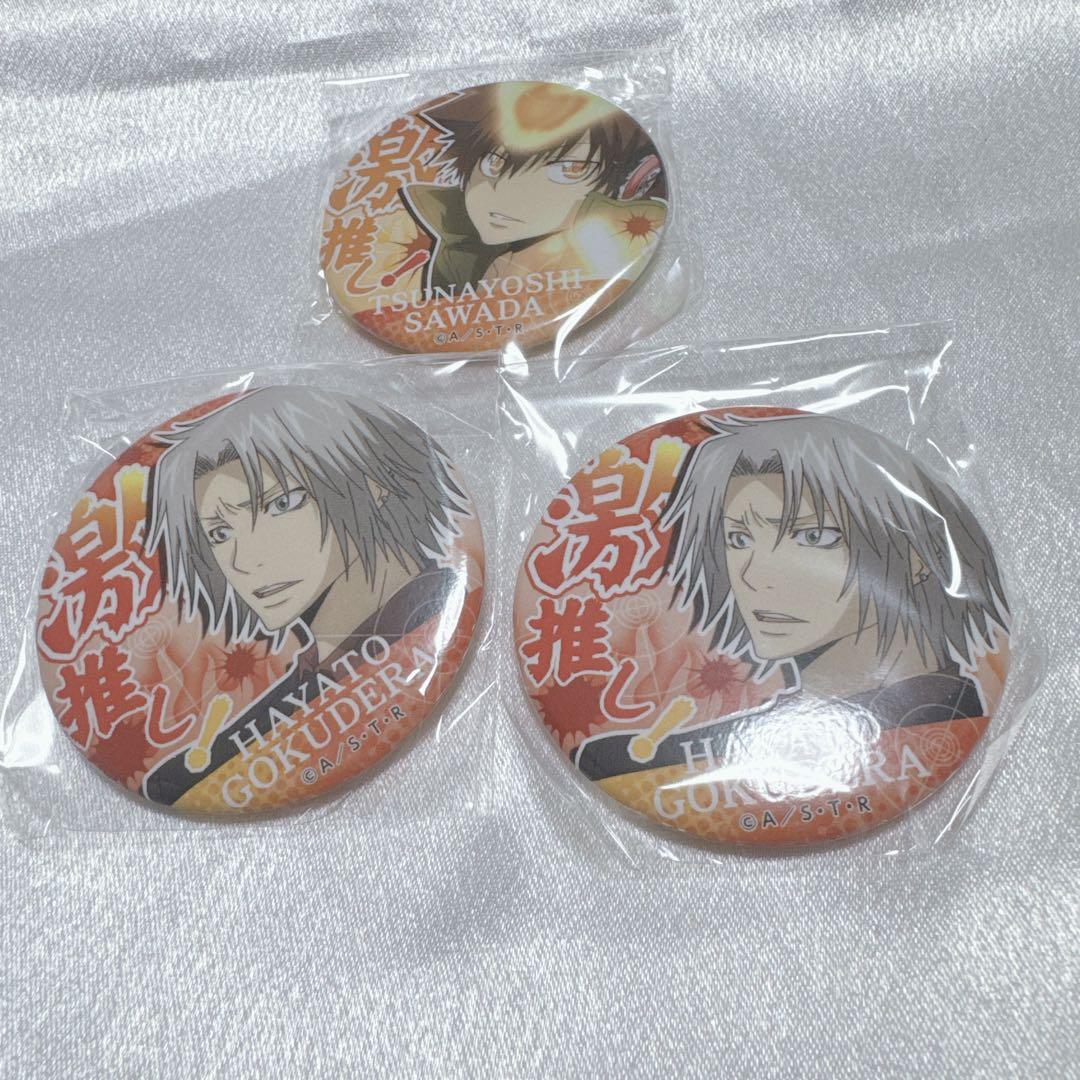 家庭教師ヒットマンREBORN 推し缶バッジ 獄寺 ツナ - メルカリ