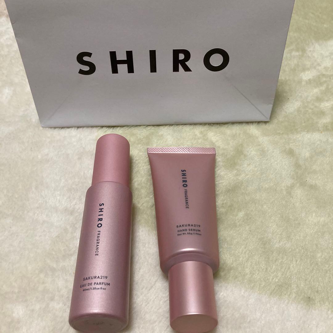 SHIRO さくら219 オードパルファン&ハンドクリームセット