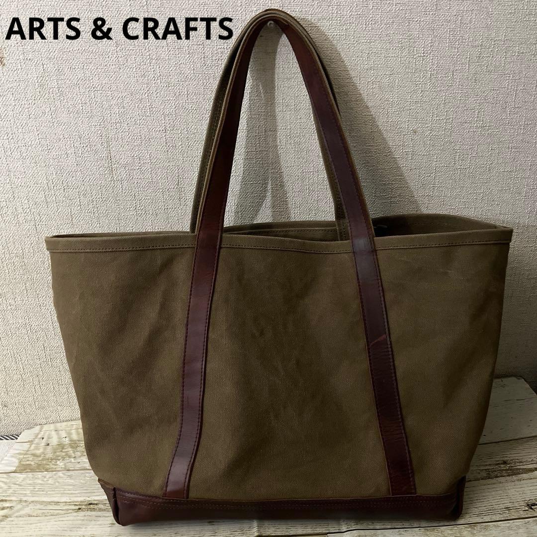 バッグ ARTS & CRAFTS/ AGING CANVAS BASIC TOTE