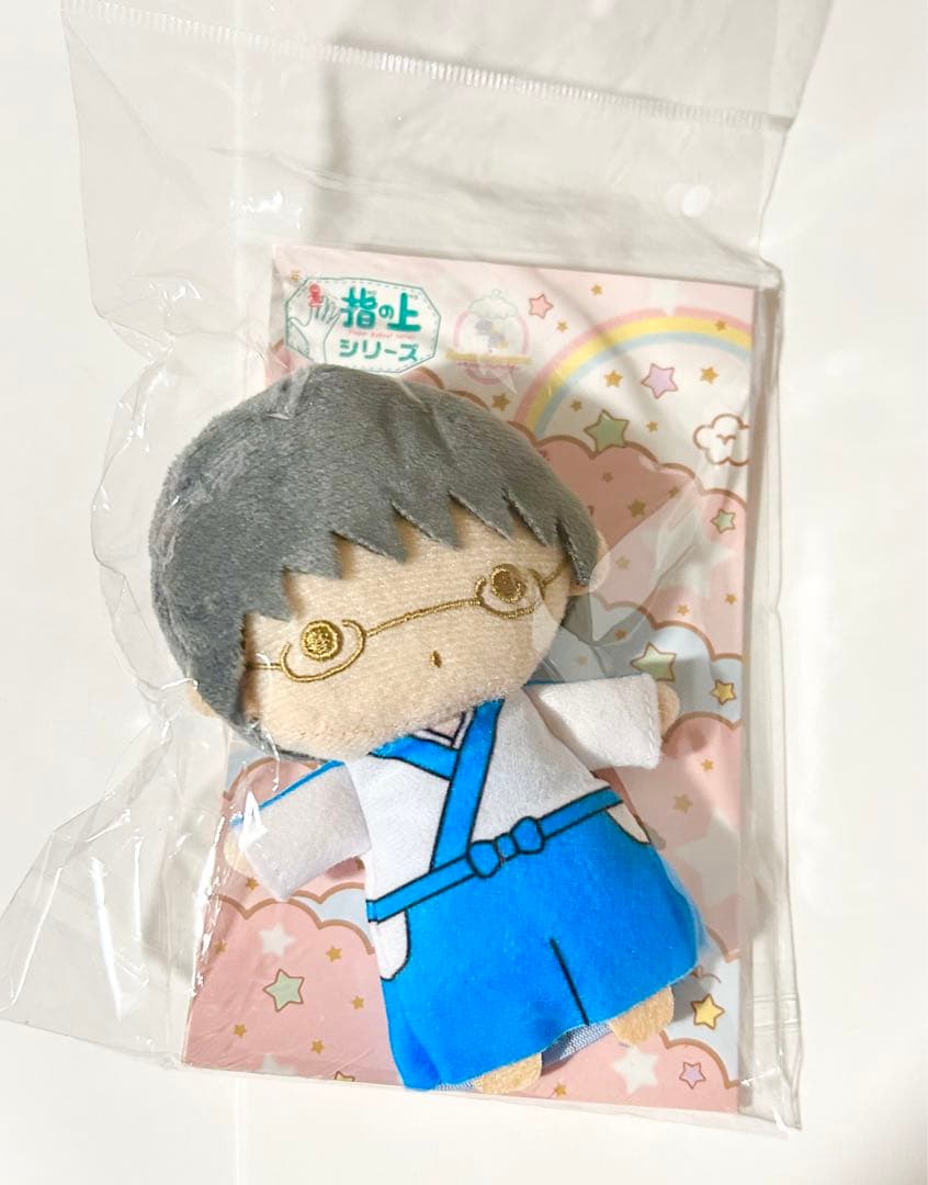 志村新八 指の上　マスコット　銀魂　サンリオ