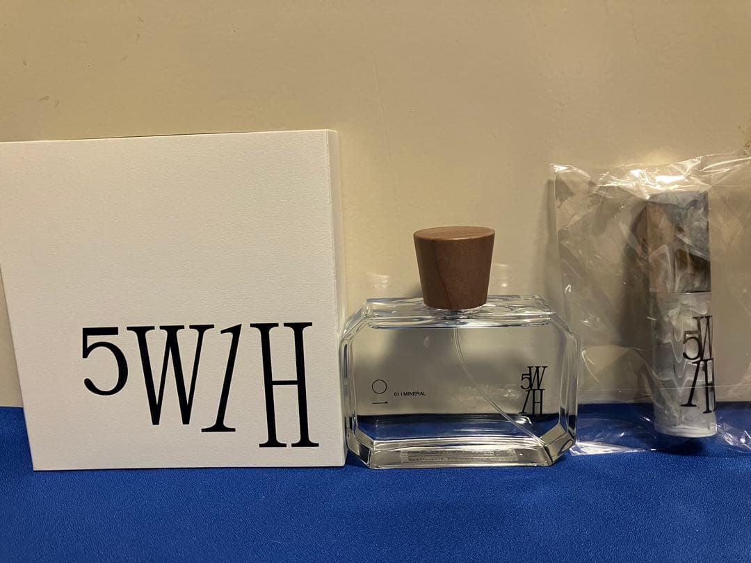 5W1H(ゴダブリュウイチエイチ)オードパルファム01ミネラル9.5割強残