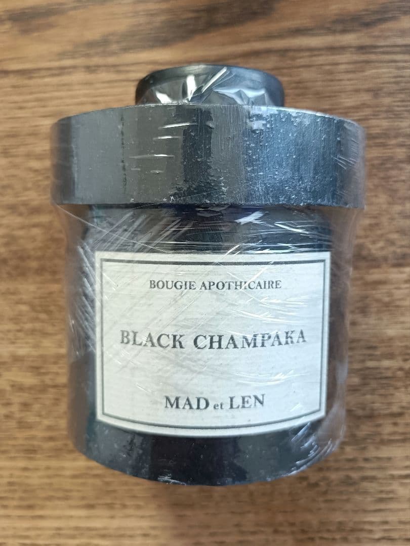 新品 MAD et LEN キャンドル マドエレン BLACK CHAMPAKA