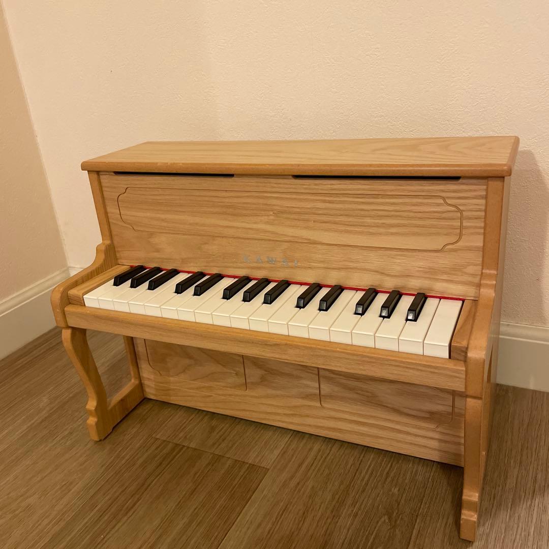 KAWAIアップライトピアノ/ミニ/ナチュラル1154 M109251056 - 鍵盤楽器価格
