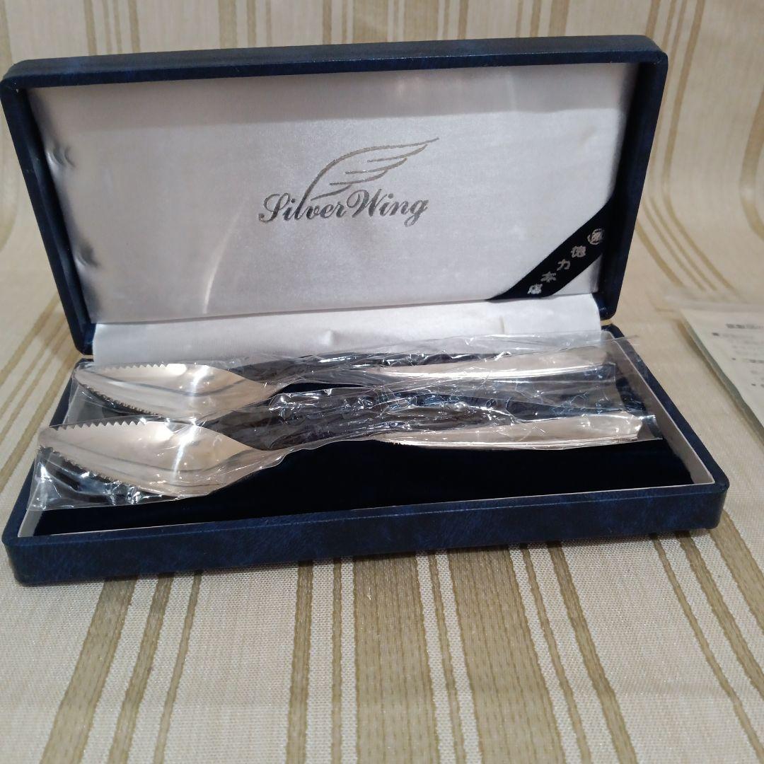 徳力本店 銀製 スプーン 2点セット 新品未使用　50グラム