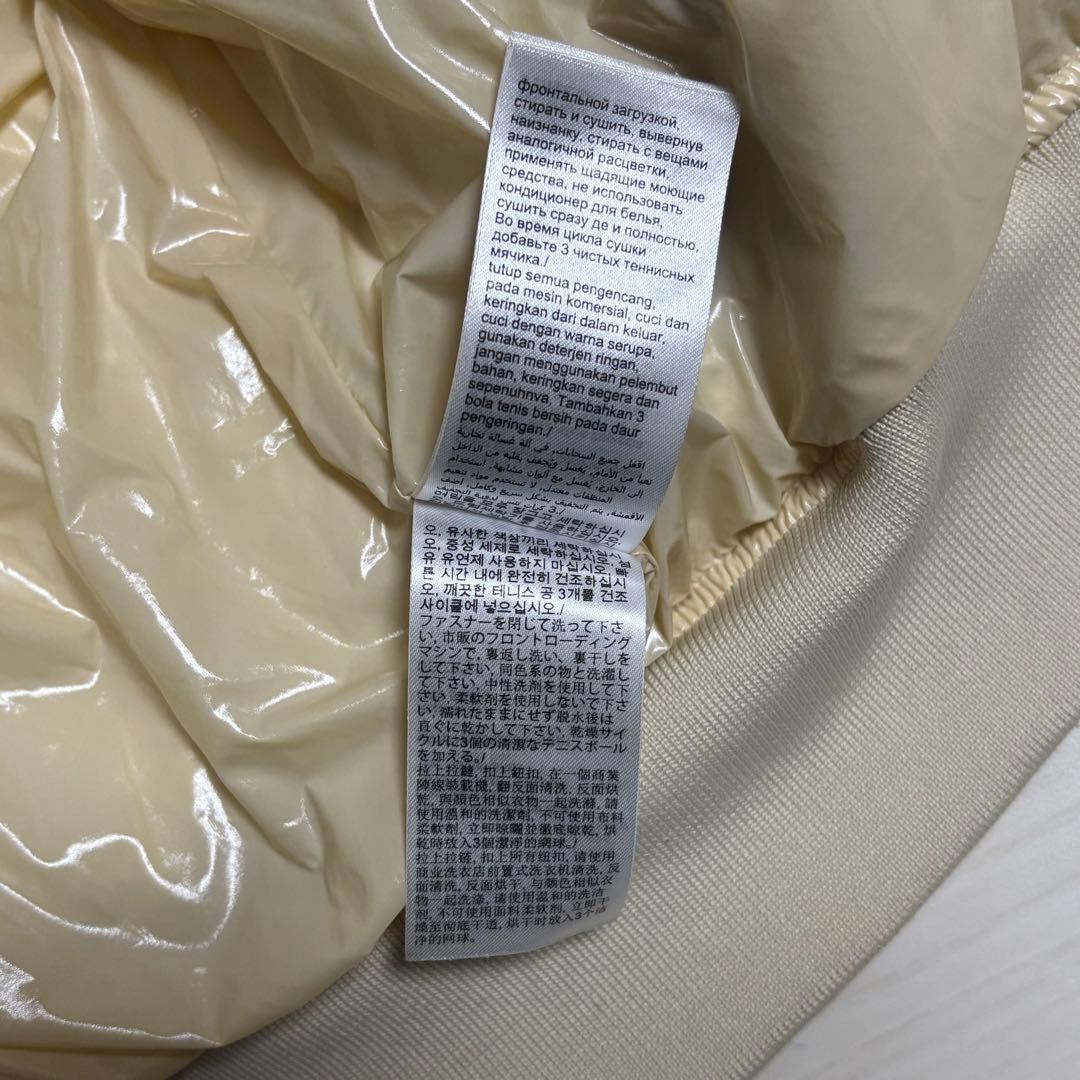 夢*♫様 カルバンクライン ジーンズ ダウンジャケット S 白 ホワイト