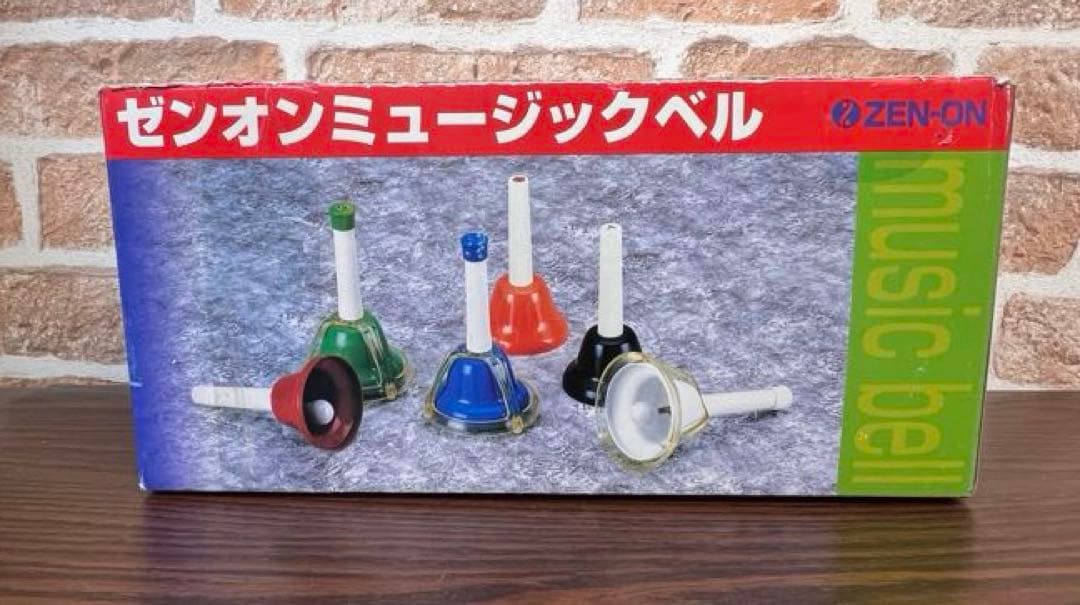 美品　ゼンオン　ミュージックベル　20音カラー　CBR-20 ハンドベル