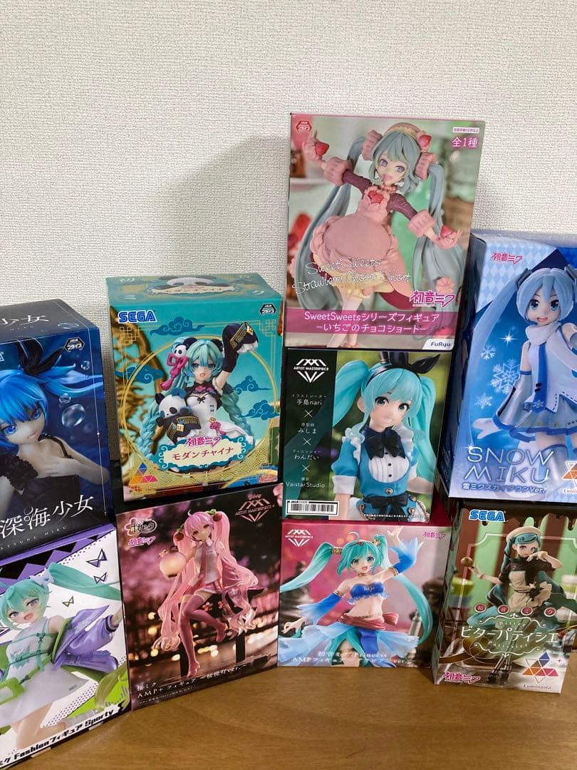 【新品未開封】初音ミク　雪ミク　桜ミク　パティシエ　アラビアン　モダンチャイナ