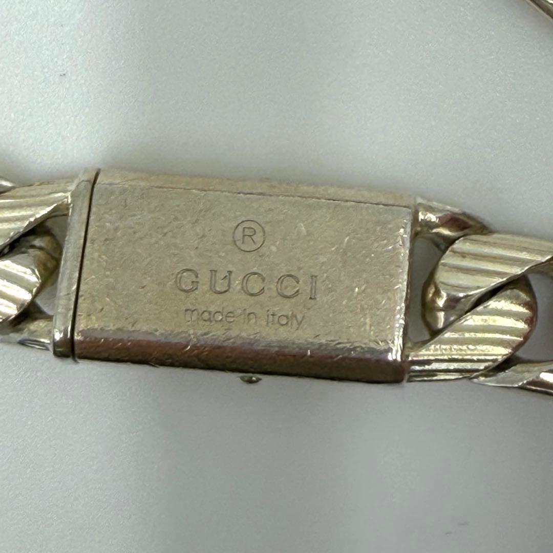 グッチ ブレスレット 喜平 ストライプ シルバー 925 GUCCI 913 - メルカリ