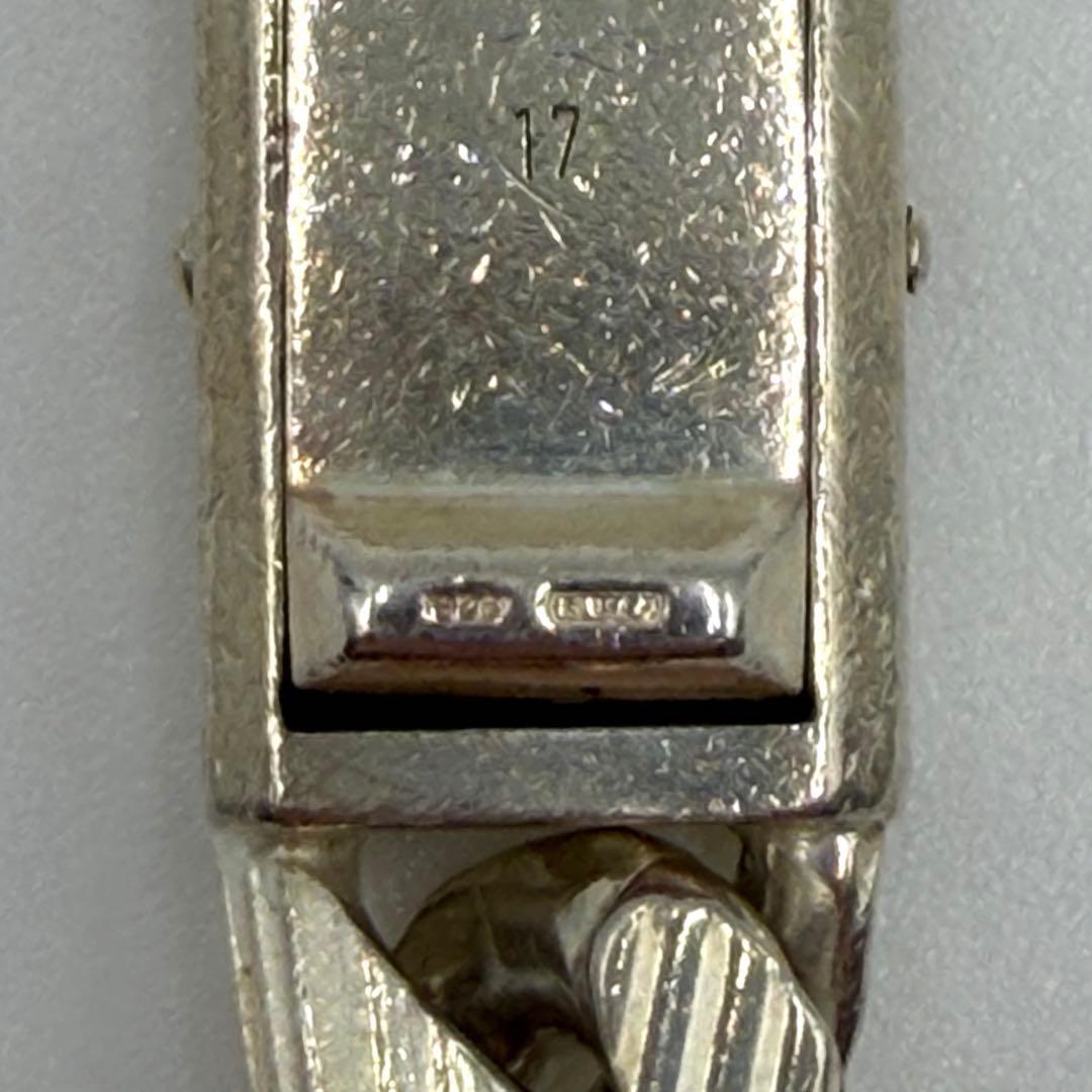 グッチ ブレスレット 喜平 ストライプ シルバー 925 GUCCI 913 - メルカリ