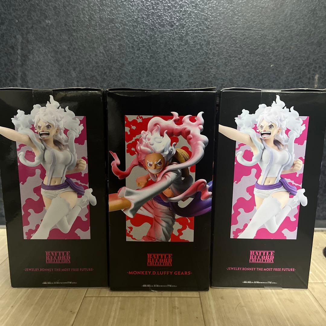 ワンピース バトルレコードコレクション ルフィ シャンクス ボニー