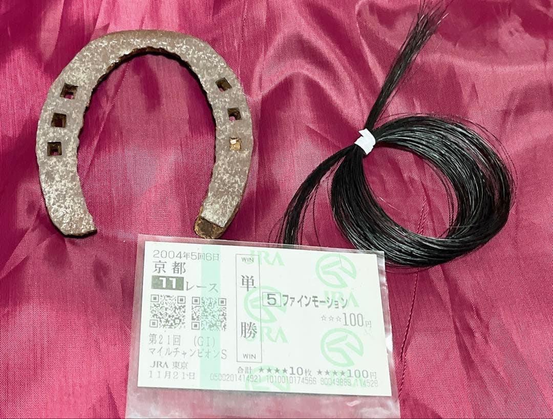 ファインモーション 馬券等 セット