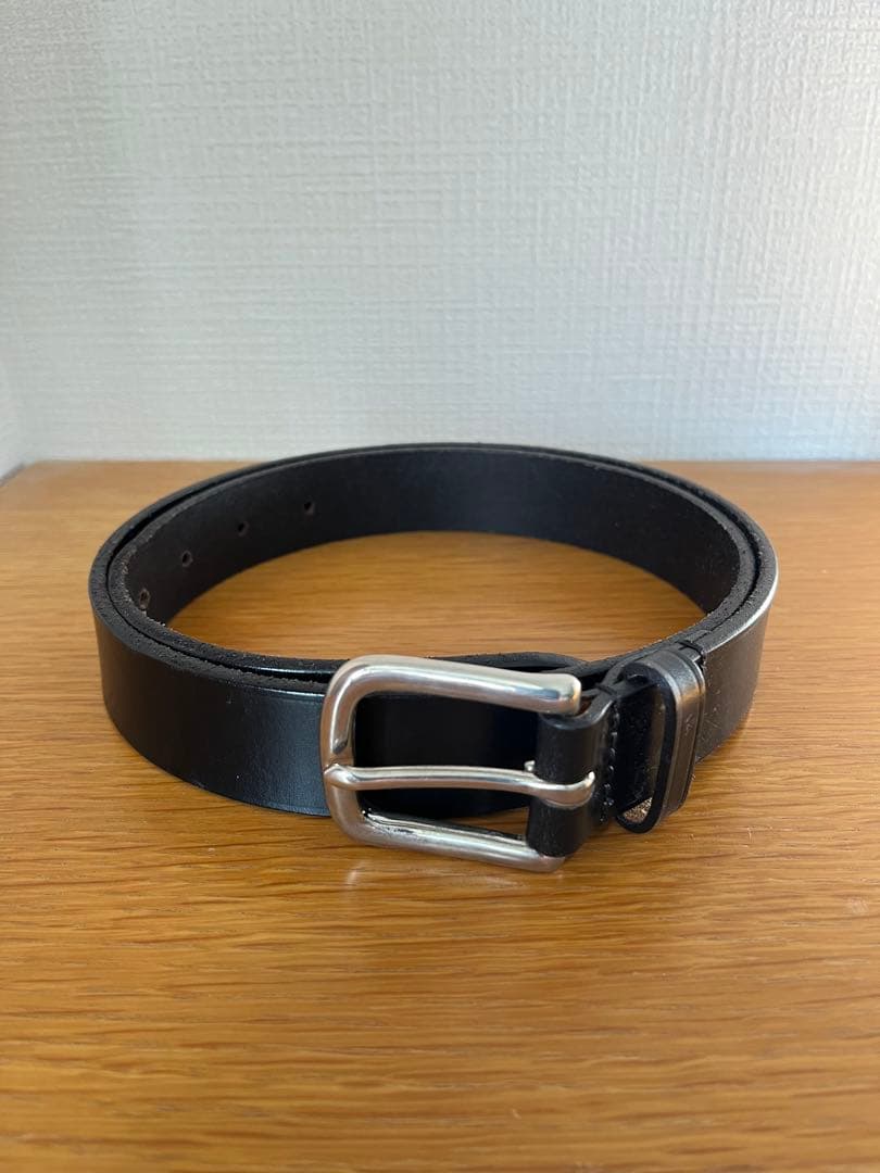 Whitehouse Cox B.2153 ブラックレザーベルト 32 / 80