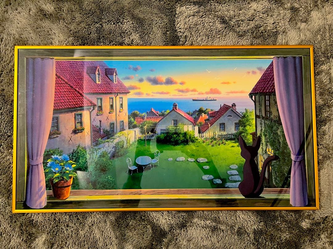 ジブリ美術館オリジナル 壁窓 「ジジ、海が見えるよ」 - メルカリ