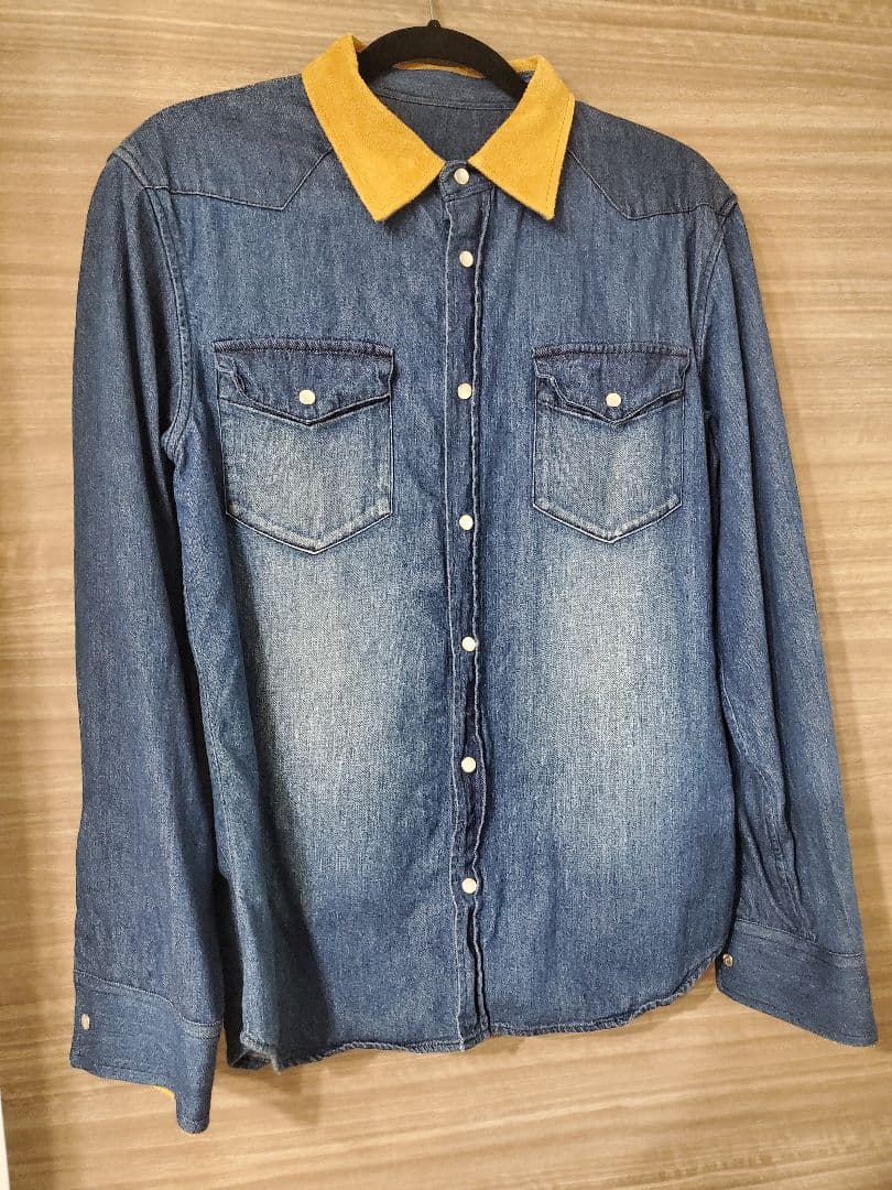 UVERworld カエル　デニムシャツ　FC限定