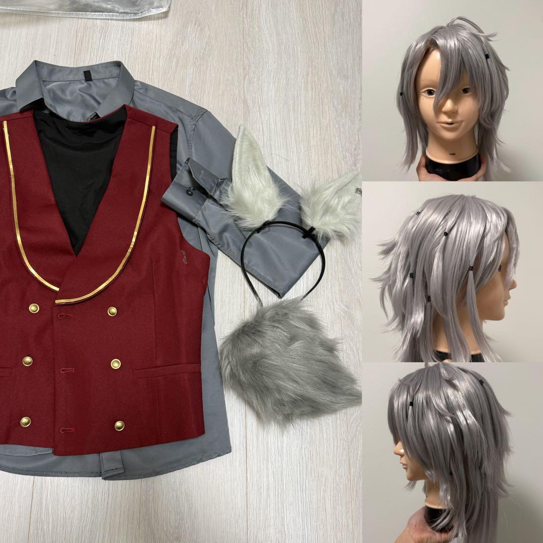 18TRIP エイトリ 百目鬼潜 バニー コスプレ 衣装 ウィッグ